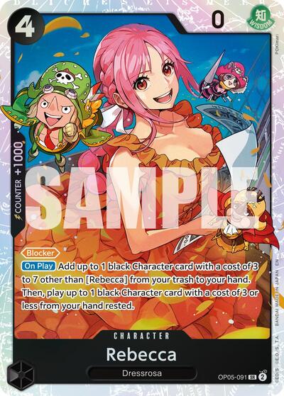 Rebecca - OP05-091 - Super Rare (Reprint) - The Best- Vol. 2