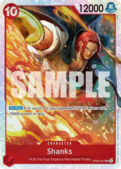 Shanks - OP06-007 - Super Rare (Reprint) - The Best- Vol. 2