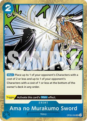 Ama no Murakumo Sword - OP06-056 - Uncommon (Pirate Foil) - The Best- Vol. 2