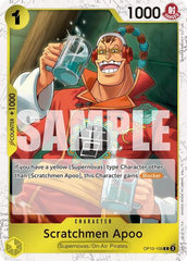 Scratchmen Apoo - OP10-108 - Common (Pirate Foil) - The Best- Vol. 2