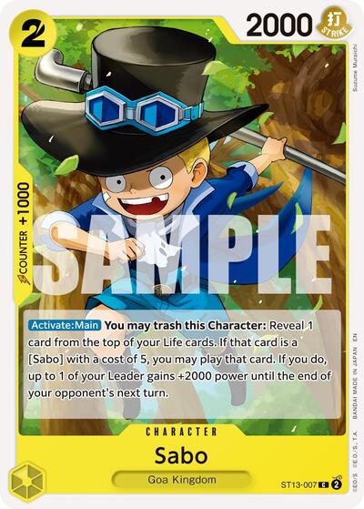 Sabo - ST13-007 - Common (Reprint) - The Best- Vol. 2