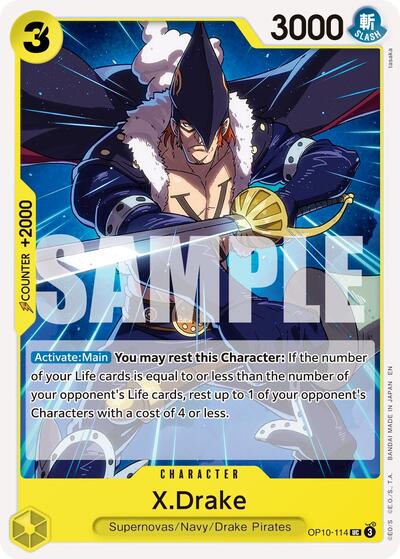 X.Drake - OP10-114 - Uncommon (Reprint) - The Best- Vol. 2