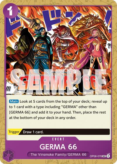 GERMA 66 - OP06-078 - Uncommon (Reprint) - The Best- Vol. 2