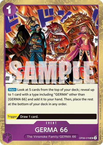 GERMA 66 - OP06-078 - Uncommon (Pirate Foil) - The Best- Vol. 2
