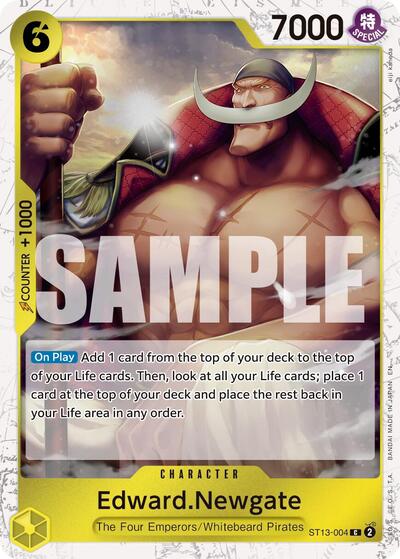 Edward.Newgate - ST13-004 - Common (Pirate Foil) - The Best- Vol. 2