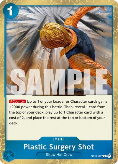 Plastic Surgery Shot - ST12-017 - Common (Pirate Foil) - The Best- Vol. 2