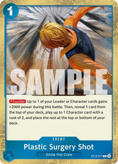 Plastic Surgery Shot - ST12-017 - Common (Pirate Foil) - The Best- Vol. 2