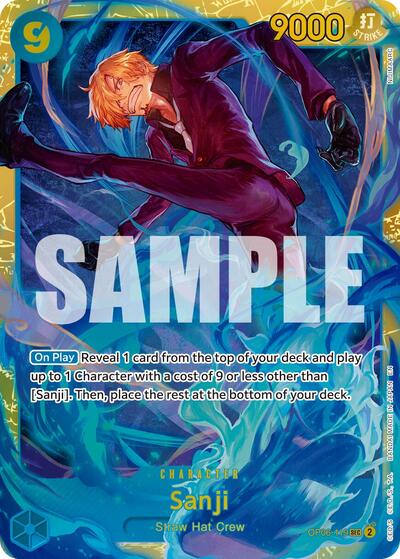 Sanji - OP06-119 - Secret Rare (Reprint) - The Best- Vol. 2