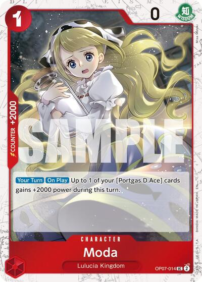 Moda - OP07-014 - Uncommon (Pirate Foil) - The Best- Vol. 2