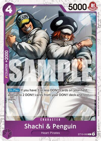Shachi & Penguin - ST10-008 - Common (Pirate Foil) - The Best- Vol. 2