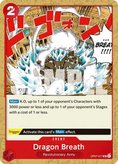 Dragon Breath - OP07-017 - Uncommon (Reprint) - The Best- Vol. 2