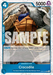 Crocodile - OP07-040 - Uncommon (Pirate Foil) - The Best- Vol. 2