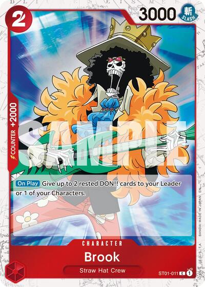 Brook - ST01-011 - Common (Pirate Foil) - The Best- Vol. 2