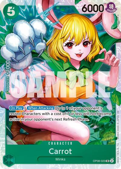 Carrot - OP08-023 - Super Rare (Reprint) - The Best- Vol. 2