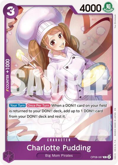 Charlotte Pudding - OP08-067 - Rare (Reprint) - The Best- Vol. 2