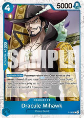 Dracule Mihawk - P-081 - Promo (Pirate Foil) - The Best- Vol. 2