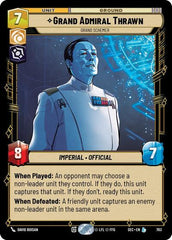 Grand Admiral Thrawn - Grand Schemer - 193/264 - Legendary - Secrets of Power