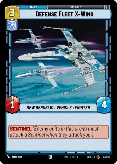 Defense Fleet X-Wing - 60/264 - Common - Secrets of Power