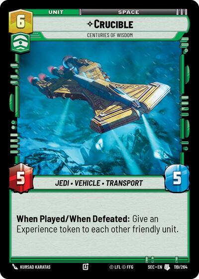 Crucible - Centuries of Wisdom - 119/264 - Uncommon - Secrets of Power