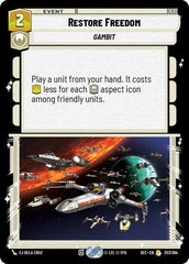 Restore Freedom - 257/264 - Rare - Secrets of Power