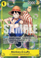 Monkey.D.Luffy (Learn Together Deck Set - Set Sail Event) - OP10-111 - Rare - One Piece Promotion Cards