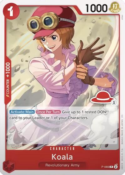 Koala (Luffy Deck) - P-069 - Promo - Learn Together Deck Set