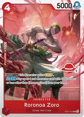 Roronoa Zoro - ST21-015 (Luffy Deck) - ST21-015 - Super Rare - Learn Together Deck Set