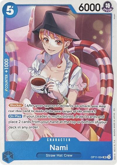 Nami - OP11-054 - Super Rare - Learn Together Deck Set