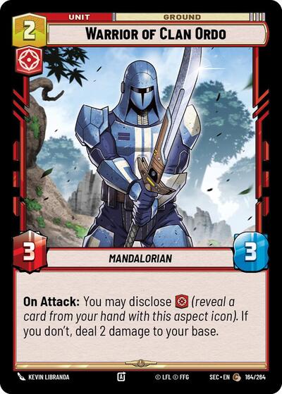 Warrior of Clan Ordo - 164/264 - Common - Secrets of Power