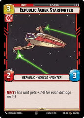 Republic Aurek Starfighter - 166/264 - Common - Secrets of Power
