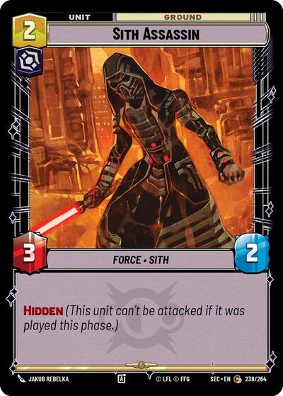 Sith Assassin - 238/264 - Common - Secrets of Power