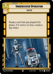 Undercover Operation - 236/264 - Uncommon - Secrets of Power