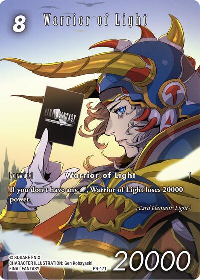 Warrior of Light - PR-171 - Promo - FF: Promo Cards