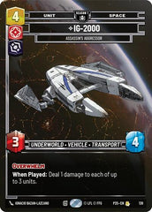 IG-2000 - Assassin's Aggressor - 136 - Rare - Sector and Regional Promos: Season 1