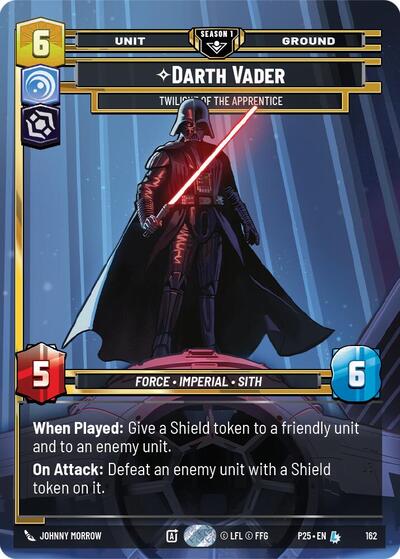 Darth Vader - Twilight of the Apprentice - 162 - Legendary - Sector and Regional Promos: Season 1