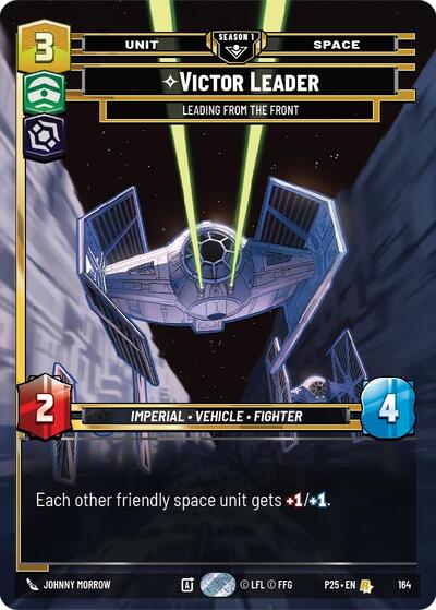 Victor Leader - Leading from the Front - 164 - Rare - Sector and Regional Promos: Season 1