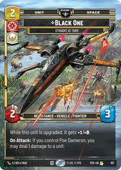 Black One - Straight At Them - 167 - Rare - Sector and Regional Promos: Season 1