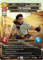 Poe Dameron - Quick to Improvise - 168 - Legendary - Sector and Regional Promos: Season 1