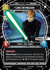 Luke Skywalker - Jedi Knight (Finalist) - 176 - Legendary - Sector and Regional Promos: Season 1
