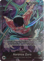 Roronoa Zoro - OP12-020 (Official Playmat Limited Edition Vol.4) - OP12-020 - Leader - One Piece Promotion Cards