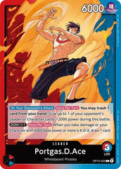 Portgas.D.Ace - OP13-002 - Leader - Carrying On His Will
