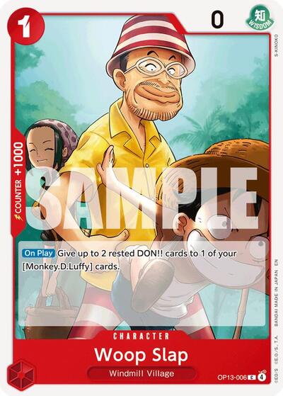 Woop Slap - OP13-006 - Common - Carrying On His Will