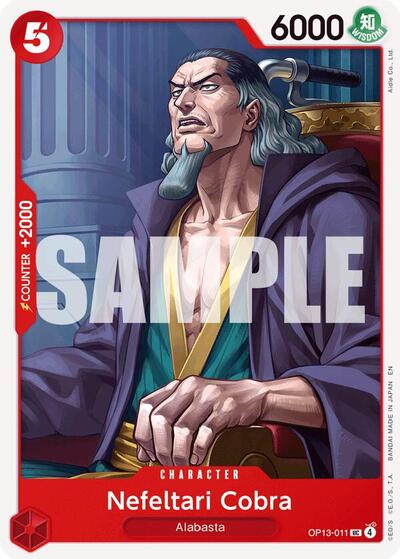 Nefeltari Cobra - OP13-011 - Uncommon - Carrying On His Will