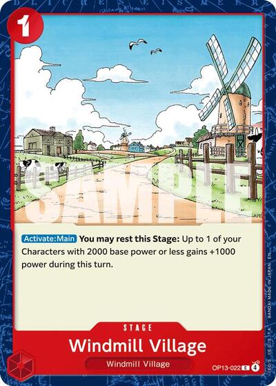 Windmill Village - OP13-022 - Common - Carrying On His Will