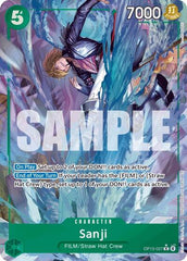 Sanji - OP13-027 - Rare (Alternate Art) - Carrying On His Will