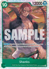 Shanks - OP13-028 - Super Rare - Carrying On His Will