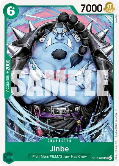 Jinbe - OP13-029 - Uncommon - Carrying On His Will
