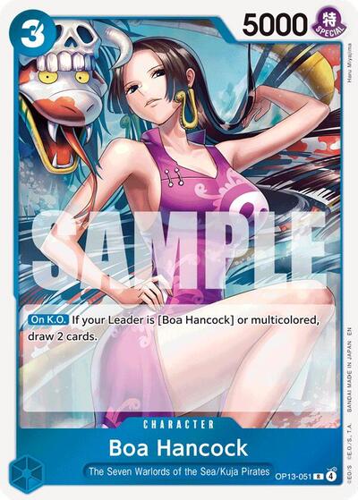 Boa Hancock - OP13-051 - Rare - Carrying On His Will
