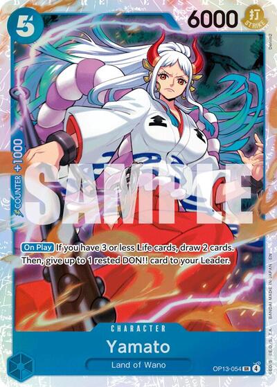 Yamato - OP13-054 - Super Rare - Carrying On His Will