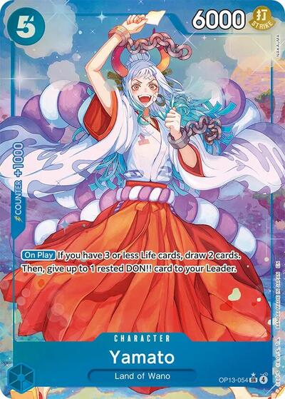 Yamato - OP13-054 - Super Rare (Alternate Art) - Carrying On His Will